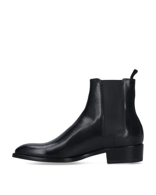 Premiata Black Chelsea Boots for men