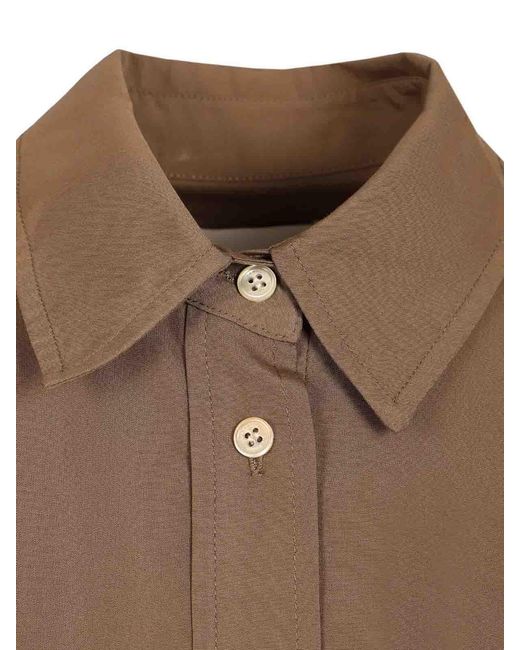 Isabel Marant Brown Flowing Shirt