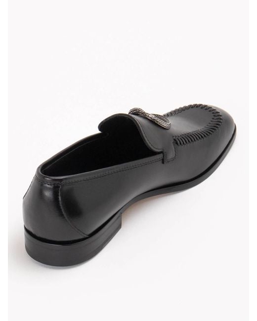 Roberto Cavalli Gray Loafers for men