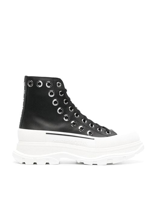 McQueen Black Joey Sneakers for men