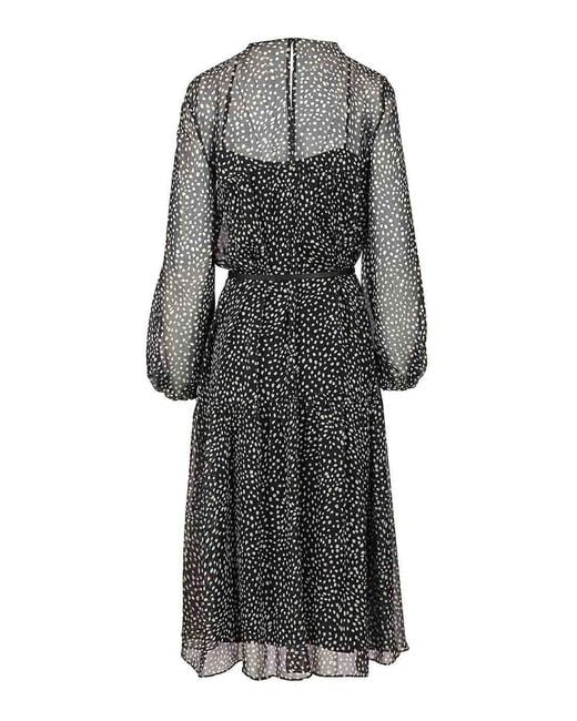 Max Mara Gray Long Dress