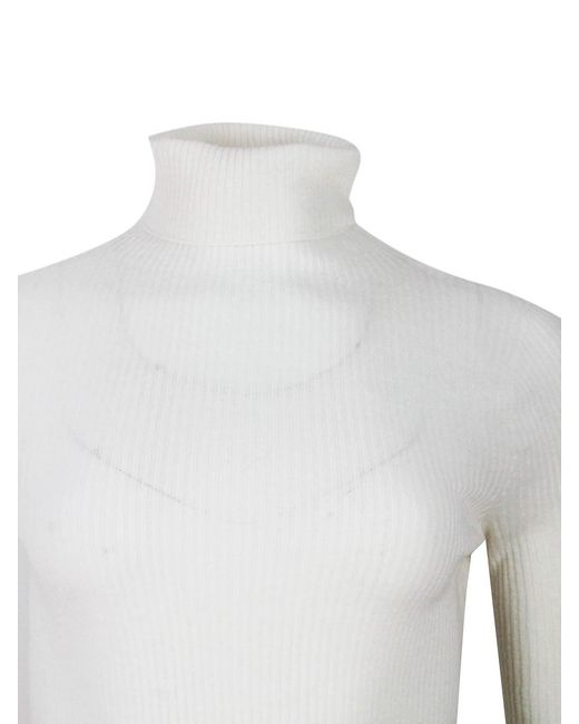 Fabiana Filippi White Round Neck