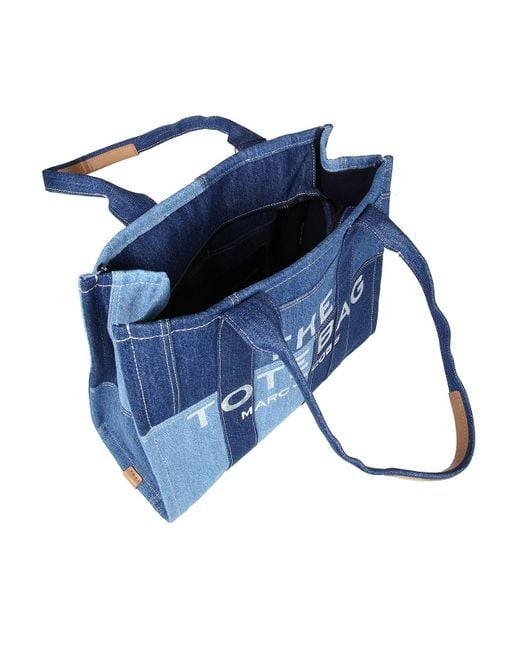 Marc Jacobs Blue The Denim Large Tote Bag