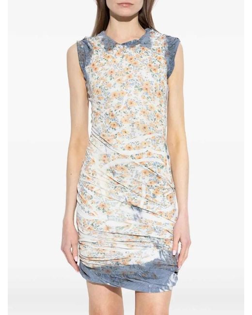 DIESEL White Short Dresses