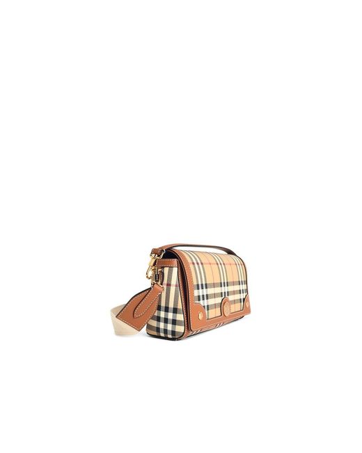 'Note' Cotton Blend Borse di Burberry in White