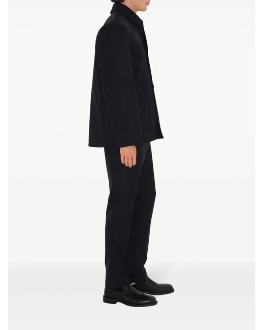 Burberry Black Cotton Jacket for men