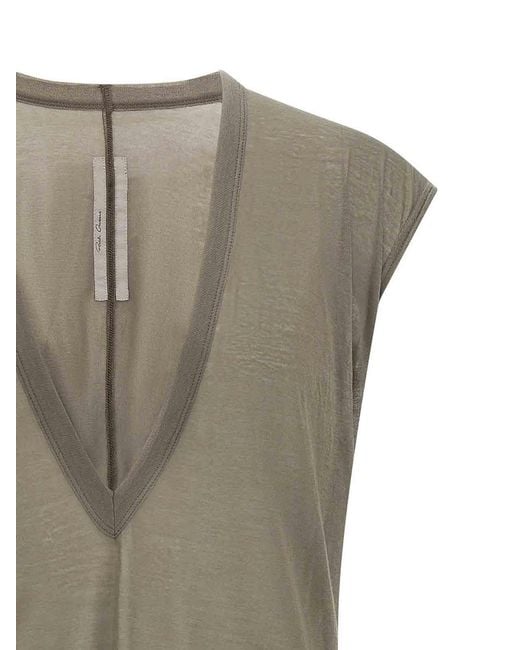 Rick Owens Gray 'Dylan' T-Shirt for men