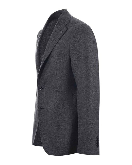 Tagliatore Black Jacket for men