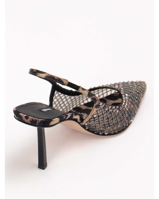 Le Silla White High-Heel Shoes