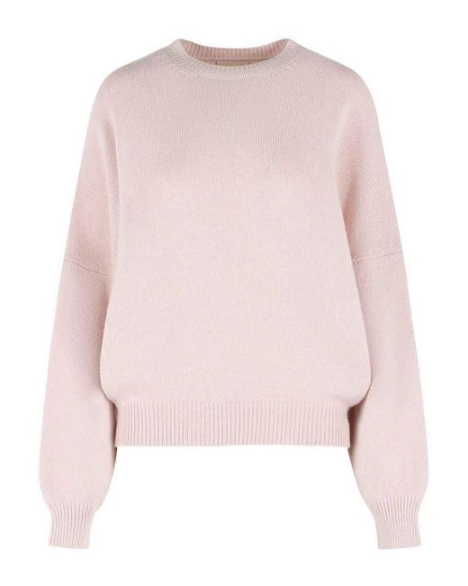 Khaite Pink Margaux' Cashmere Sweater