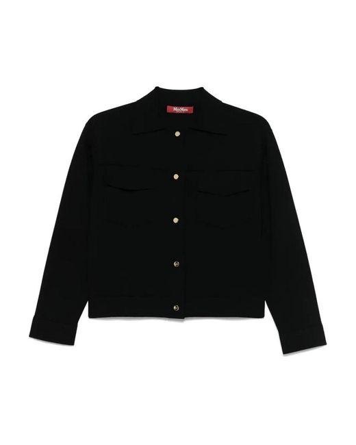 Max Mara Black Knit Jacket