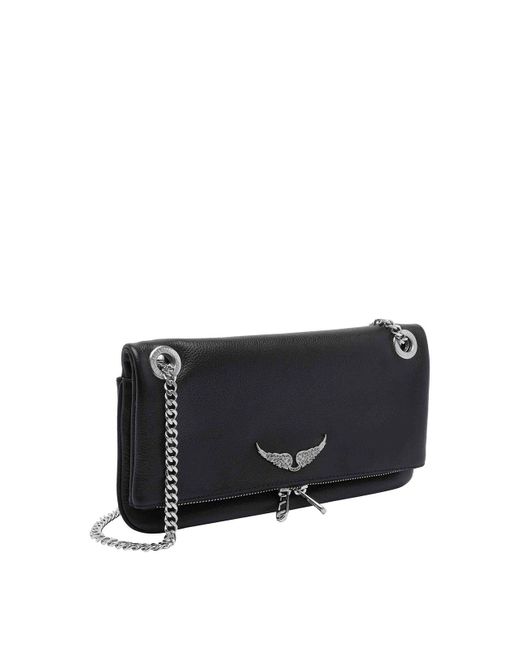 Zadig & Voltaire Black Rock Crossbody Bag