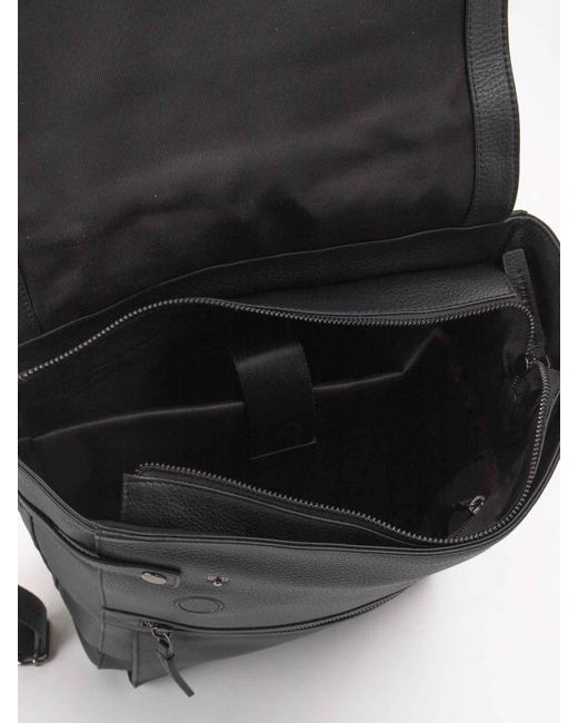 John Richmond Black Backpack for men