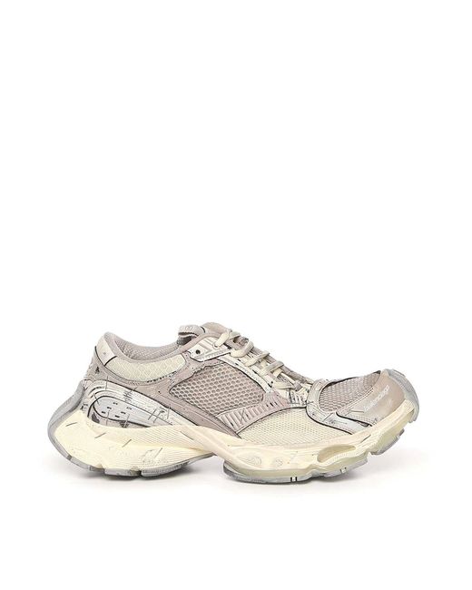 Balenciaga White Stapler Sneakers for men
