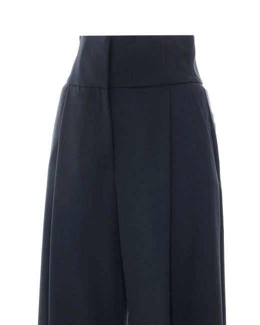 Elisabetta Franchi Blue High Waist Pants