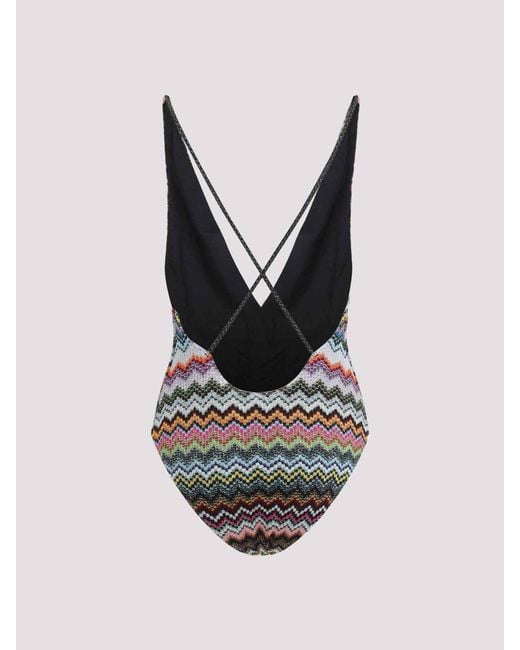 Missoni Multicolor Viscose One-Piece