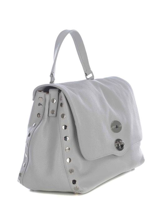 Zanellato Gray Calfskin Bag