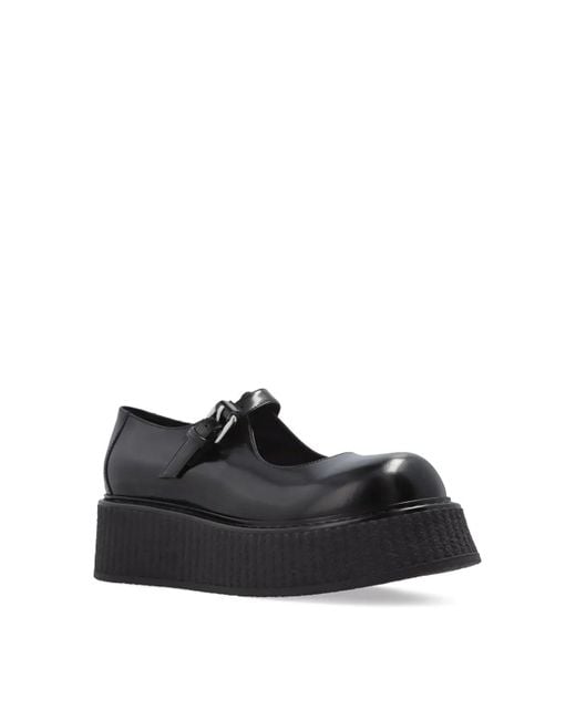 Moschino Black Mary Jane Wedge