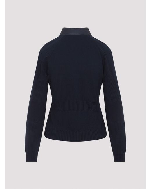 Moncler Blue Winter Jackets