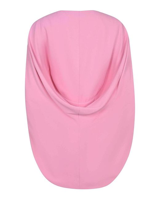 Alberta Ferretti Pink Dress Made From A Viscose Blend