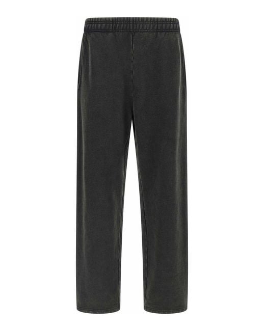 Entire studios Black Cotton Joggers for men