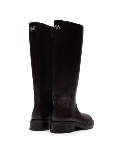 Casadei Black Concept T030 Knee Boot