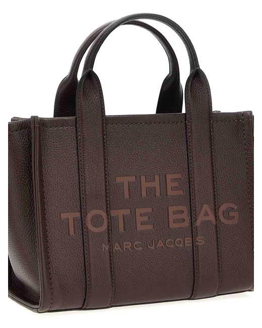 Marc Jacobs Brown The Leather Small Tote Handbag