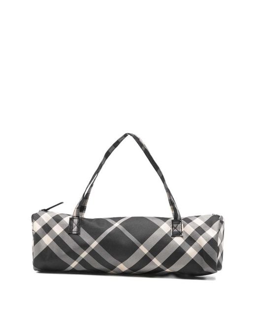 Burberry Black Check Umbrella
