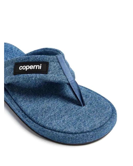 Coperni Blue Lace-Up