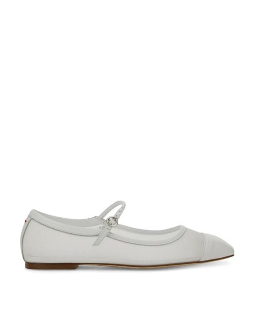 Aeyde White Flat Shoes