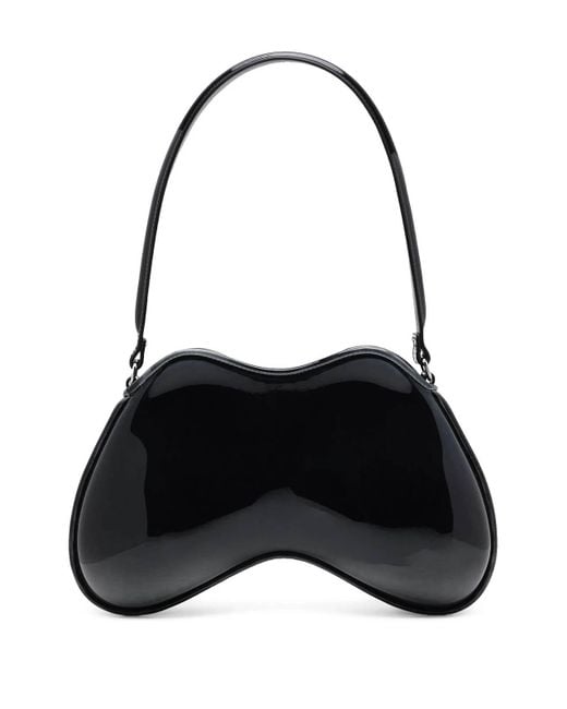 DIESEL Black Double-D Shoulder Bag