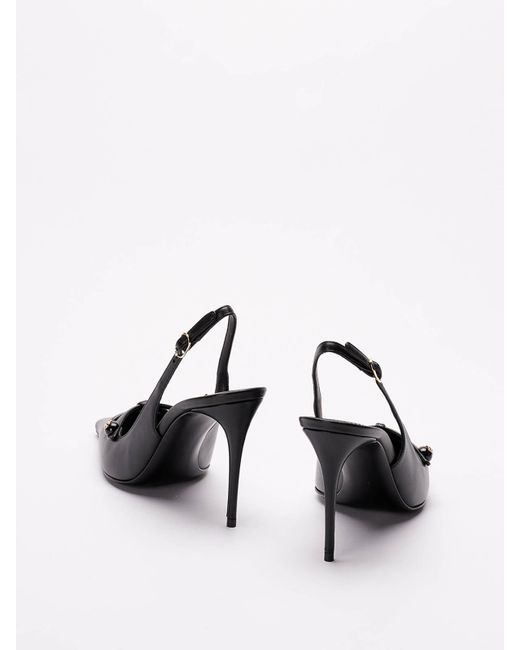 Dolce & Gabbana Black Slingbacks