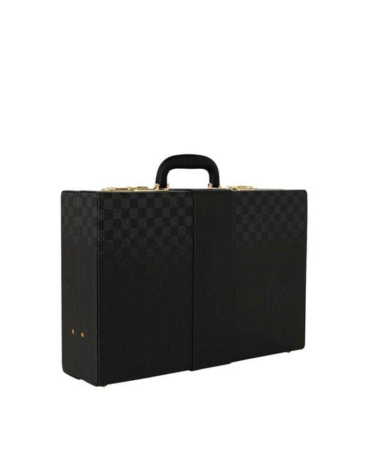Sprayground Black Spritz Briefcase for men
