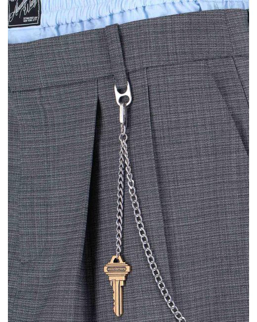 Alexander Wang Blue Mini Skirt