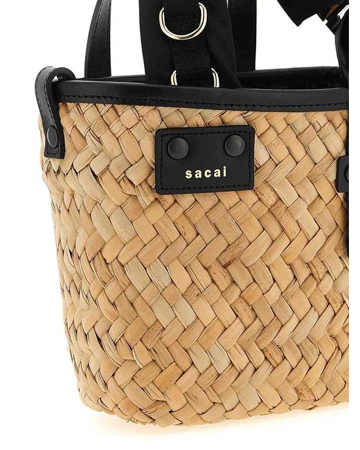 Microborsa di Sacai in Metallic