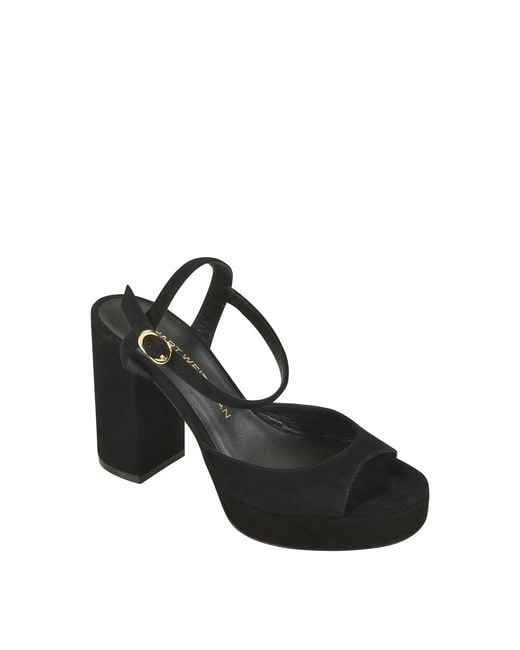 Stuart Weitzman Black Sandals
