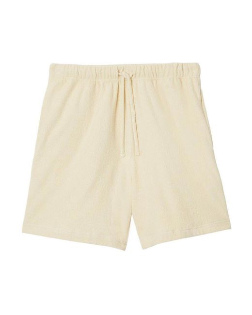 Burberry Natural Cotton Shorts