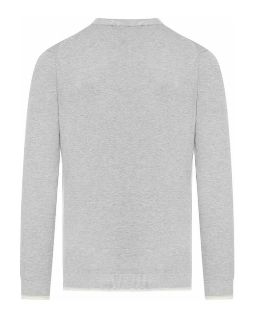 Maison Kitsuné Gray Round Neck for men