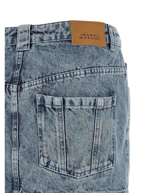 Isabel Marant Blue Juana Skirt