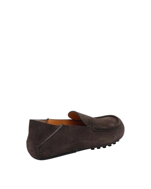 Tod's Brown Gommino Loafers
