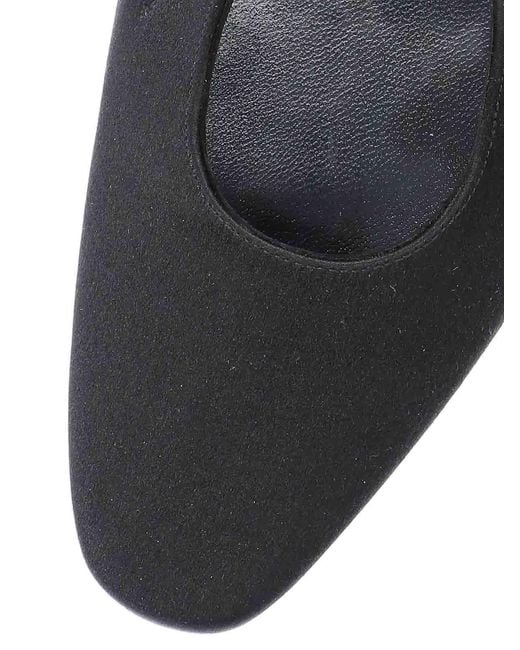 Manolo Blahnik Black Ballerinas