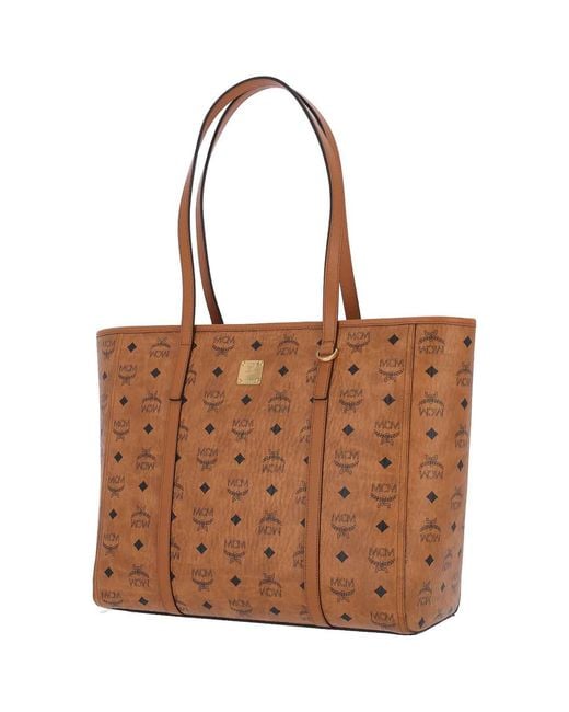 MCM Brown Large Tote Bag