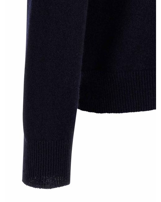 Balmain Blue Eco-Cashmere Cardigan for men