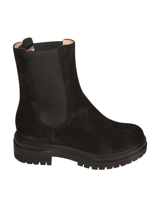 Gianvito Rossi Black Ankle Boots