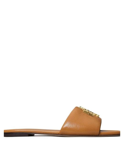Tory Burch Natural Eleanor Slide