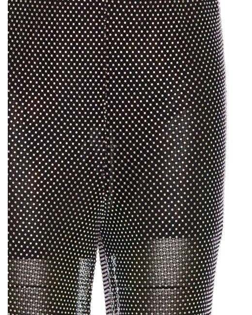 ROTATE BIRGER CHRISTENSEN Gray Stretch Fabric Pants