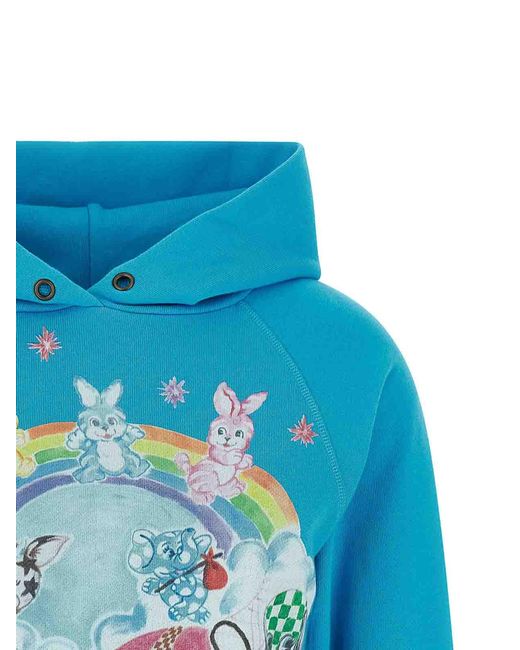 KENZO Blue Cartoon' Hoodie