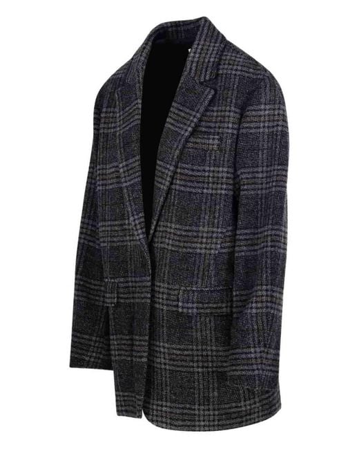 Isabel Marant Black Single -Breasted Paint Blazer