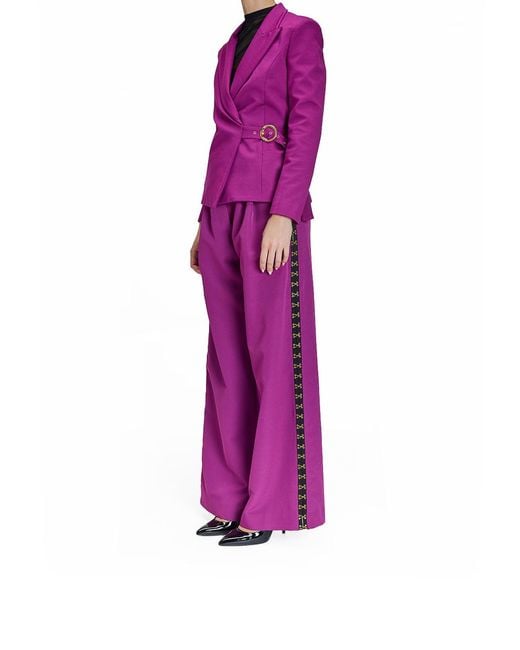 Just Cavalli Purple Milan Jacket