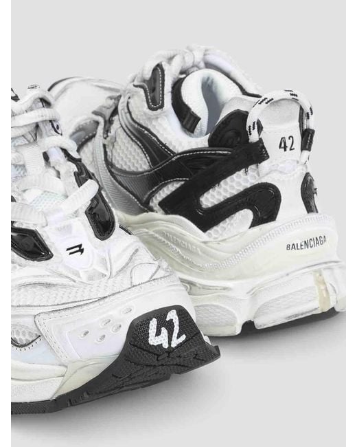 Balenciaga White Runner 2 Sneakers for men